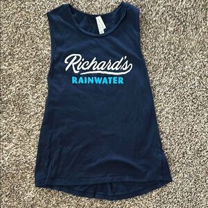 Richard’s Rainwater Navy Tank Top